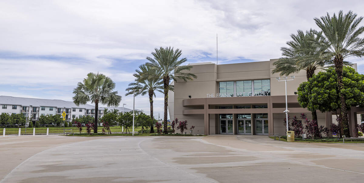 A general view of the Frank C. Ortis Art Gallery and Exhibit Hall on Tuesday, Sept. 23, 2025, in Pembroke Pines, Fla.