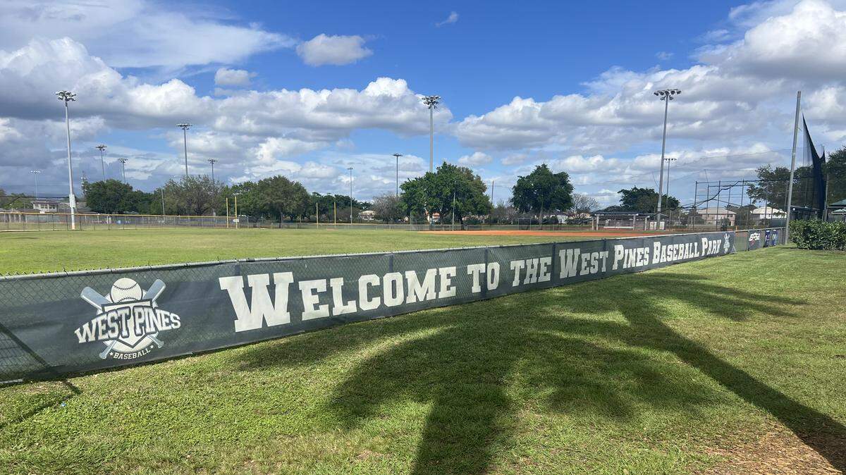 Field No. 7 at Pembroke Shores Park, where the artificial turf field is set to be constructed.