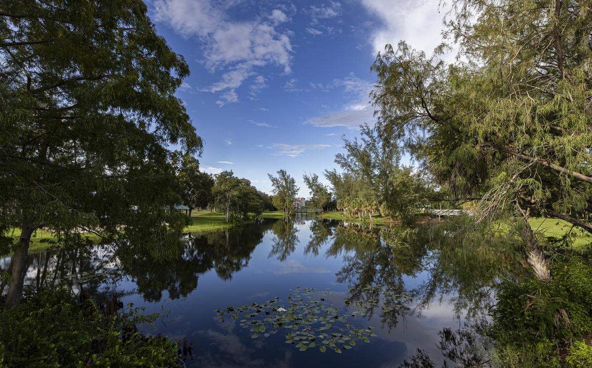 Pembroke Pines officials say property tax cuts could impact the city’s park services. C.B. Smith Park is among the city’s most popular spots. 