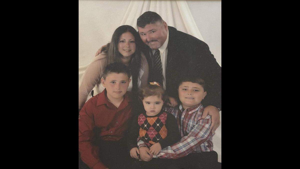 Sylvia Herring, top left, Charlie Herring, top right, Jake Anthony Herring, bottom left, Emma Elizabeth Herring, bottom center, and Evan Anthony Herring, bottom right.