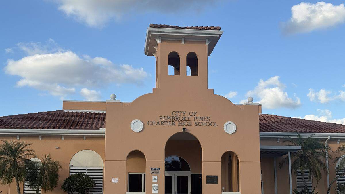 Two Pembroke Pines schools, including Pembroke Pines Charter High/Academic Village, were placed on lockdown after suspicious calls on Wednesday, Feb. 11.
