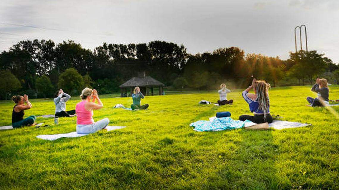 Quiet the mind this summer with Pembroke Pines yoga series. Here are details