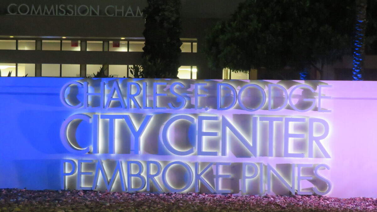The Charles F. Dodge City Center in Pembroke Pines, where the BKB 48: Brawl in Pine V event is scheduled to take place on Saturday night.