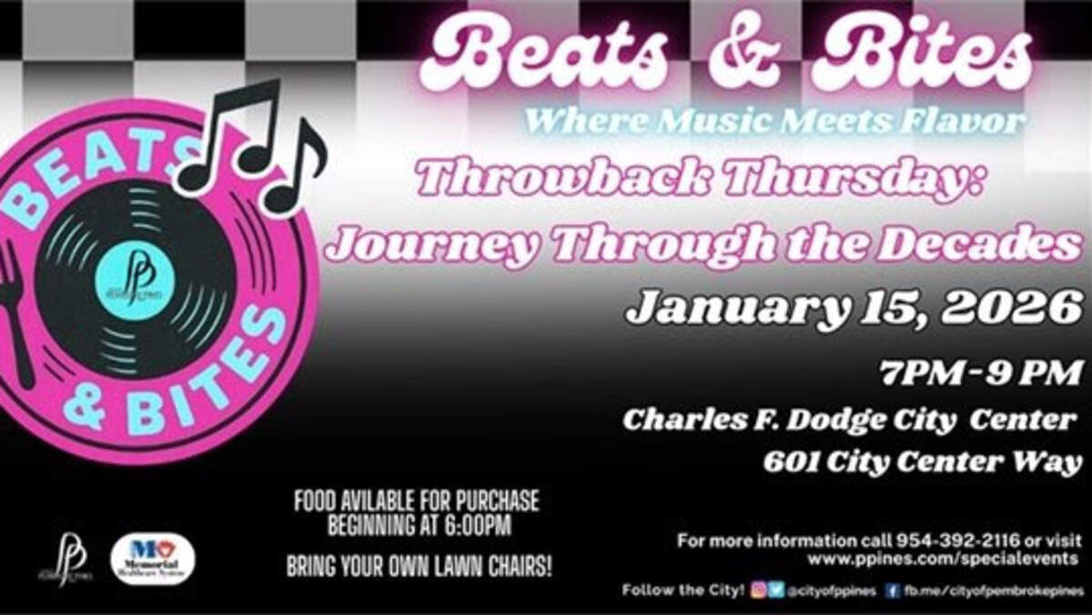 Beats & Bites is back for the new year with another Free Throwback Thursday concert on Jan. 15.