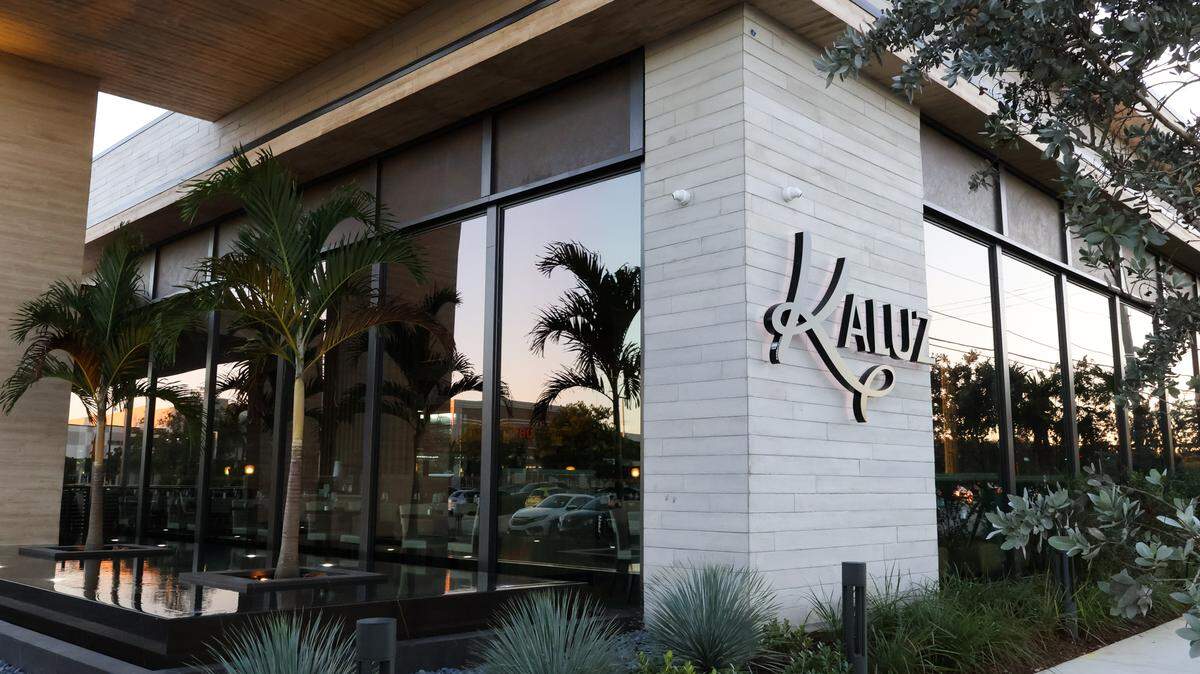 Kaluz Restaurant opens its Pembroke Pines store Tuesday, Nov. 18 at 10780 Pines Blvd, bringing with it upscale American dining.