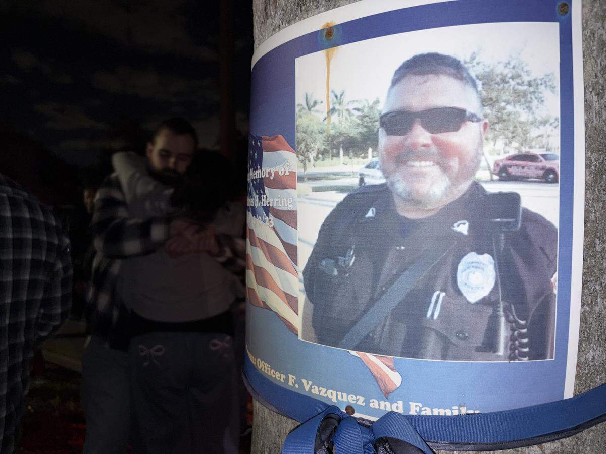 Officer Charles Herring’s passing marked the first line-of-duty death in the Pembroke Pines Police Department’s history.