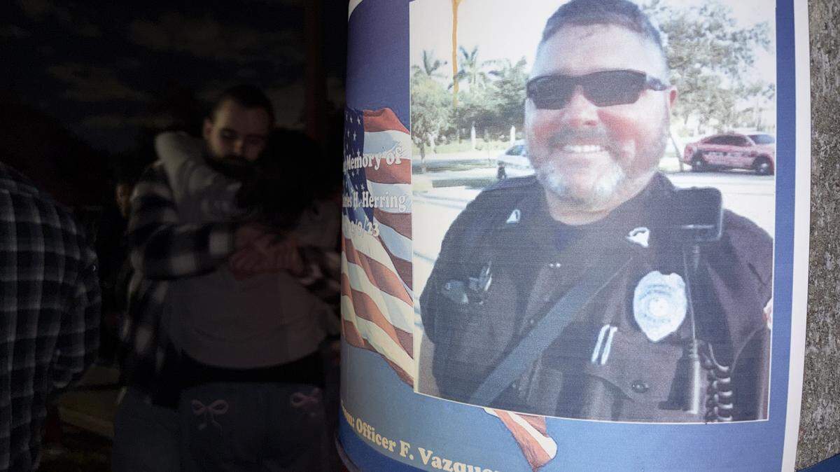 Officer Charles Herring’s passing marked the first line-of-duty death in the Pembroke Pines Police Department’s history.