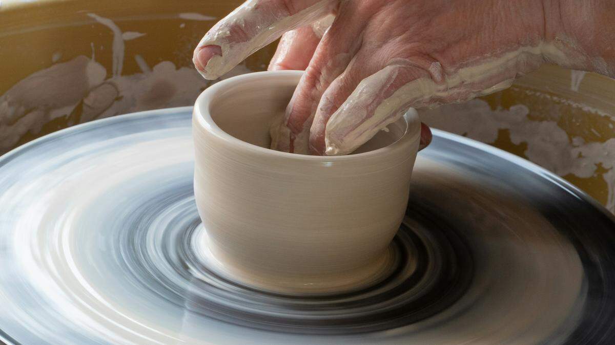 Artist Jose Pita Vazquez will teach the basics of wheel throwing pottery on Saturday at the Studio18 Art Complex.