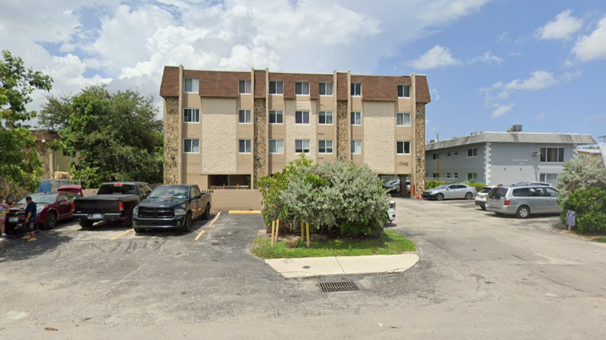 Screen grab of 7901 Johnson St. at the Johnson Street Apartments.