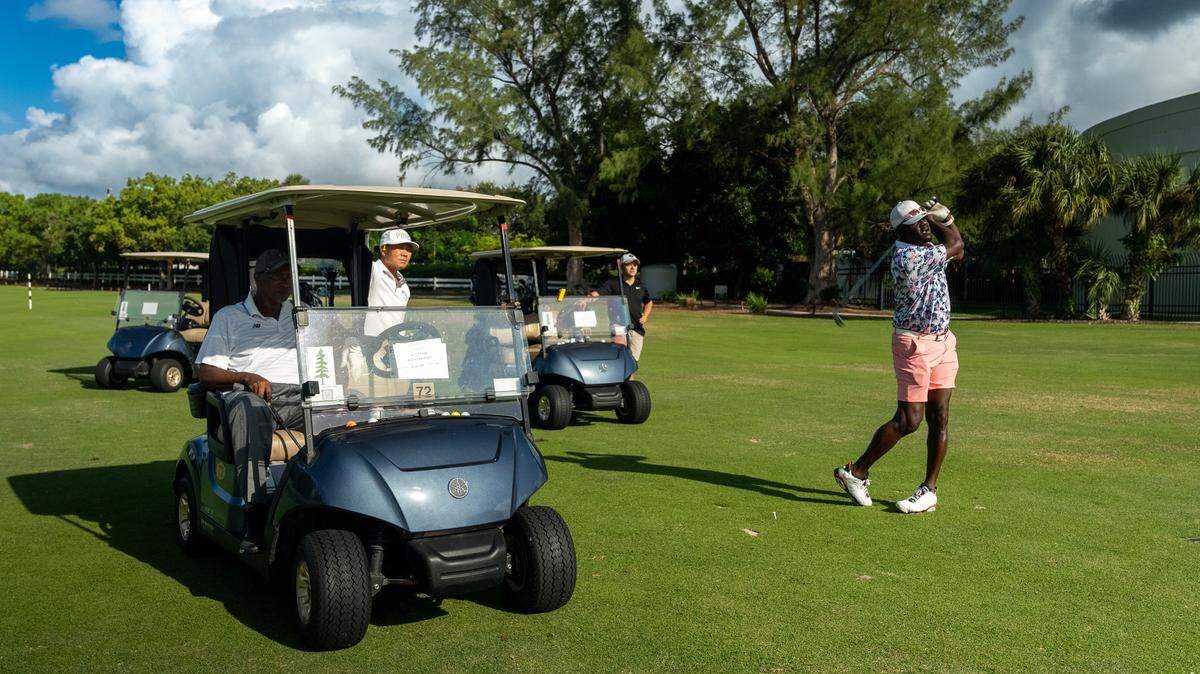 The Crockett Foundation’s golf tournament fundraiser is scheduled for Nov. 5 at Pembroke Lakes Golf Club.