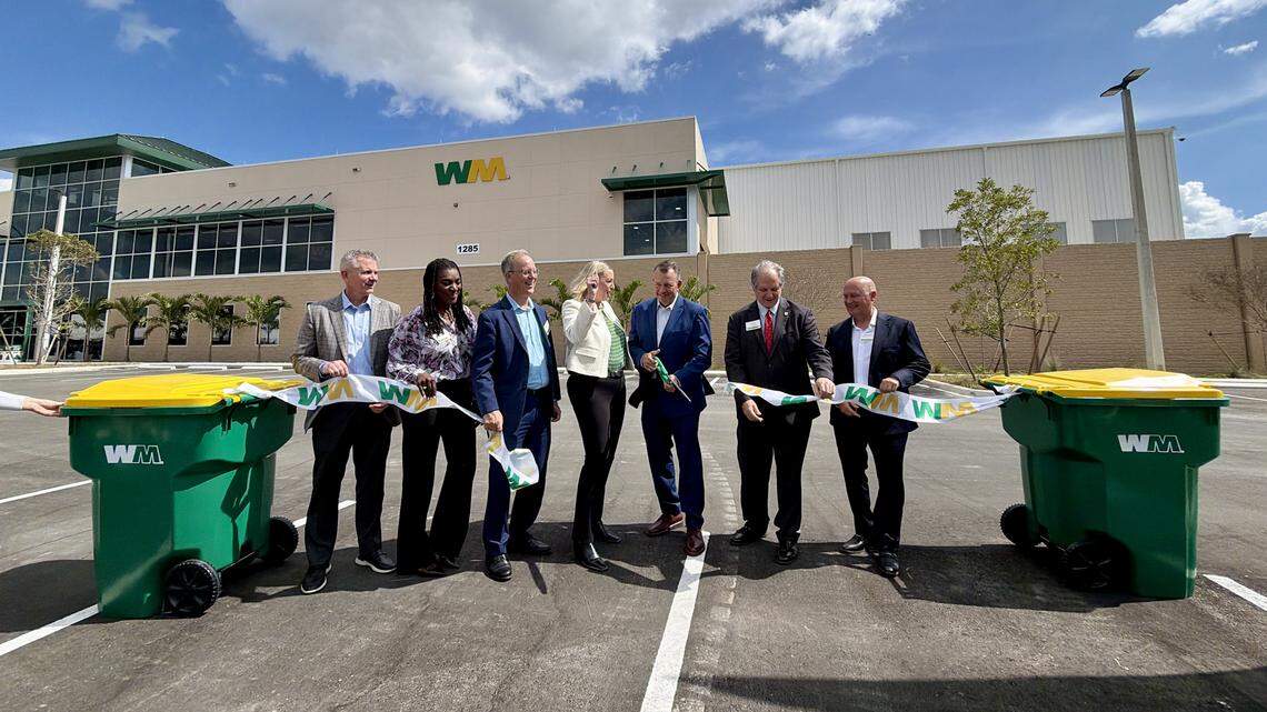 Waste Management Recycling South Florida is located at 1285 SW 208th Ave. in Pembroke Pines, and will serve Miami-Dade, Broward, Monroe and Collier counties.