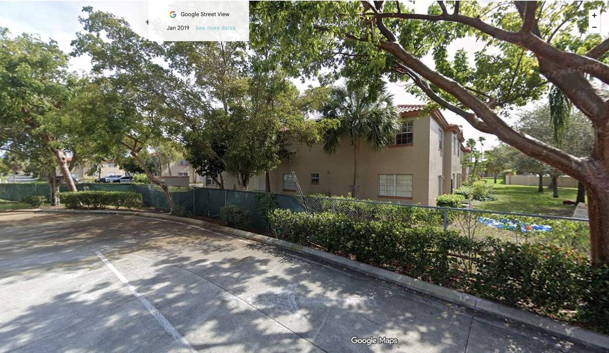 Screen grab of the Windmill Lakes V condominium at 8842 SW Third St. in Pembroke Pines.