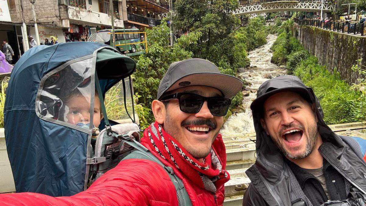 Yuri Botelho, left, and James Fernandez.
