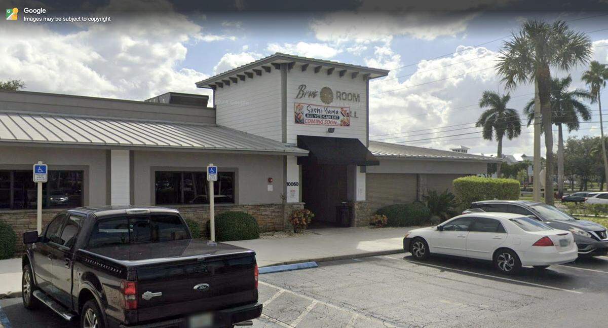 Screen grab of Sushi Yama, located at 10060 Pines Blvd.