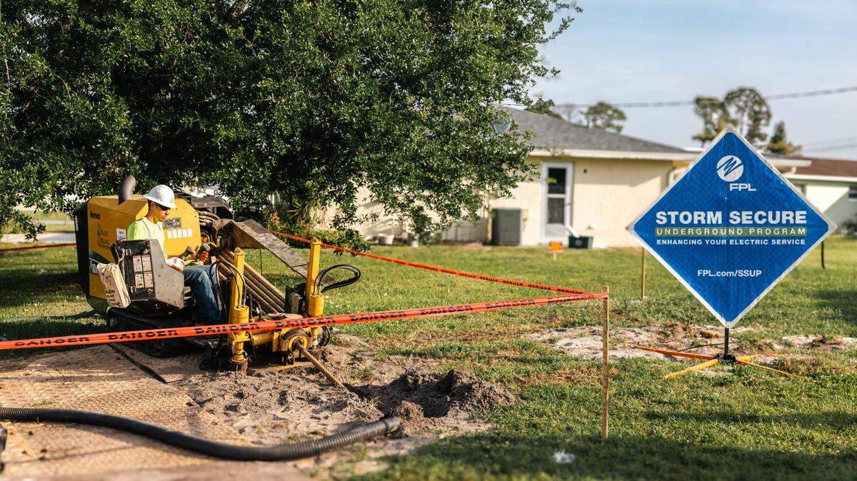 Florida Power & Light’s “undergrounding projects” will wrap up in October, according to the power company.