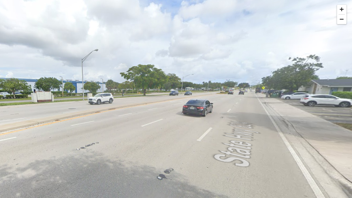 Screen grab of 7500 Pembroke Road in Pembroke Pines.