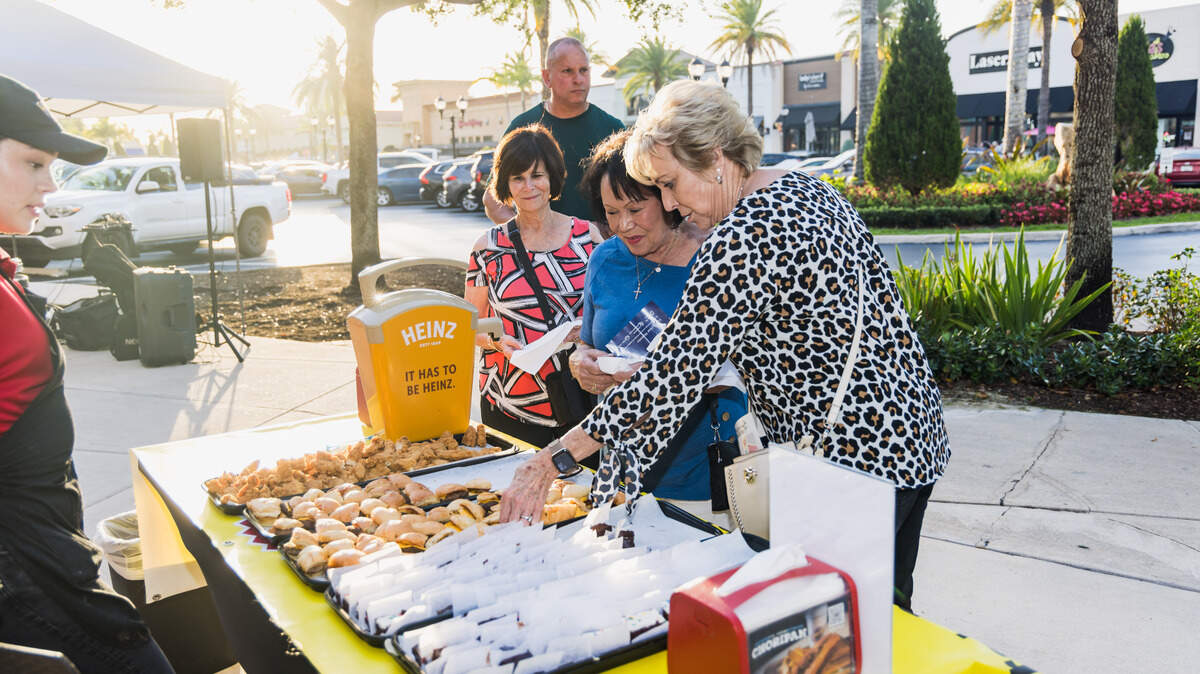 Taste of the Gardens will showcase international fare from a dozen restaurants on Tuesday, April 21, at the Shops at Pembroke Gardens