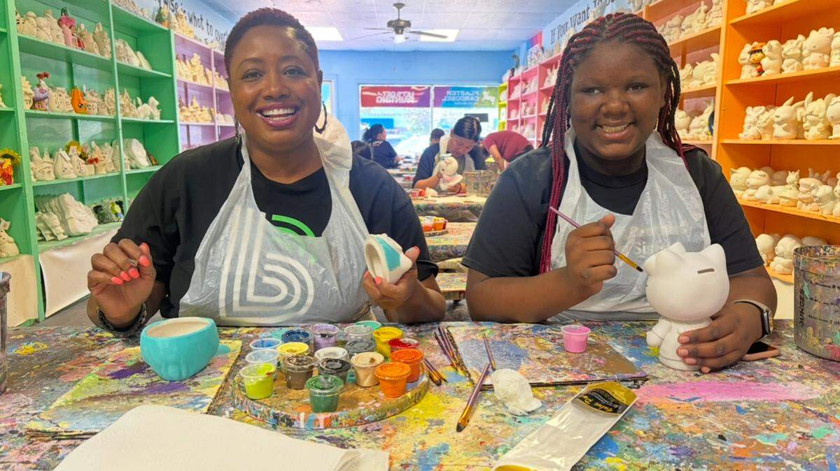 Selina Hightower, left, and Maya Payoute
