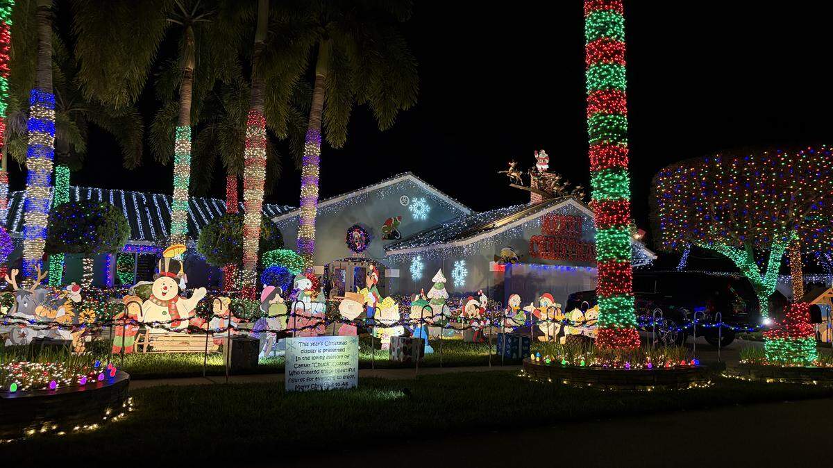 The Sumby family home, located at 20360 NW 4th St., Pembroke Pines, Florida.
